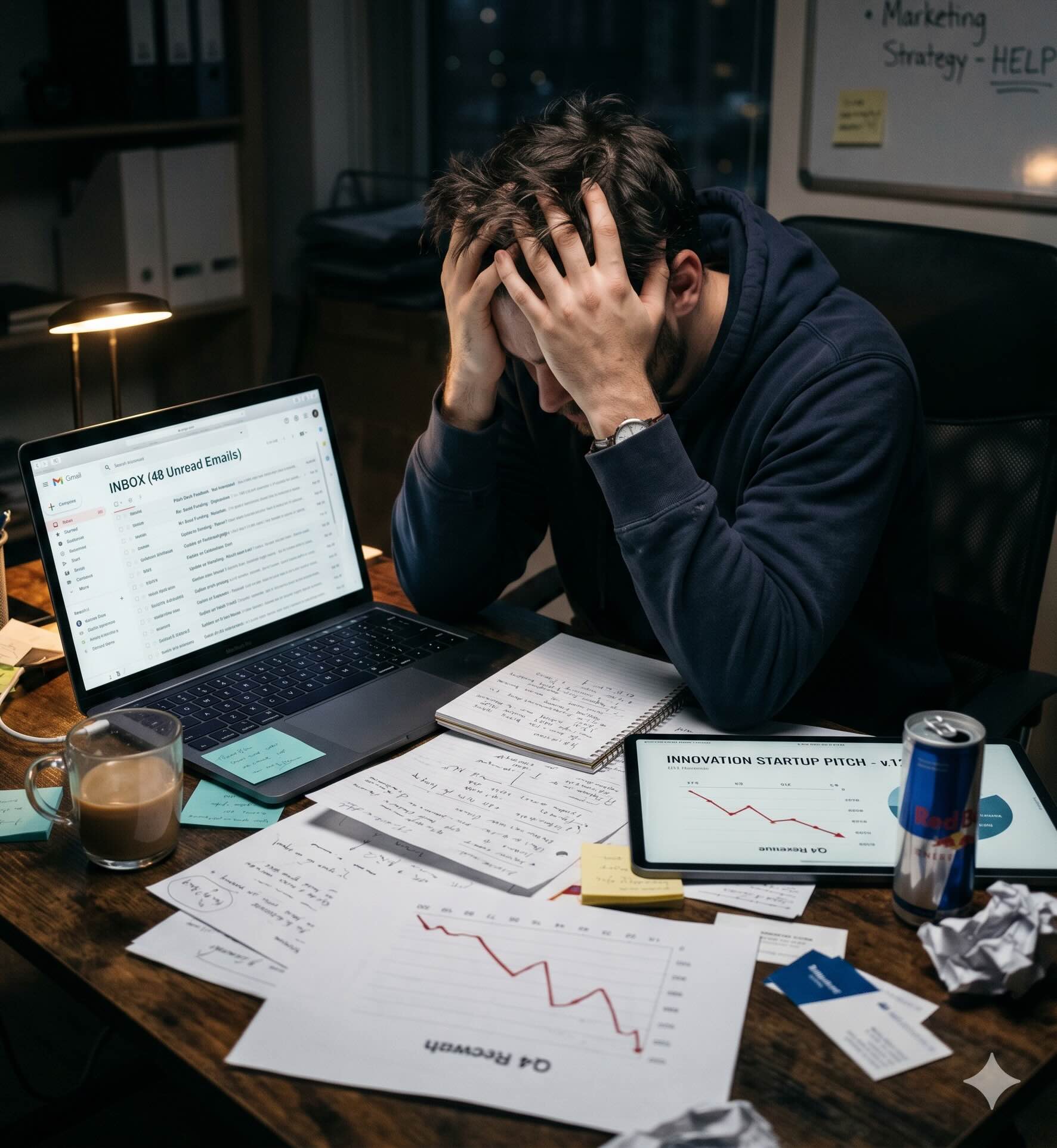 Frustrated founder